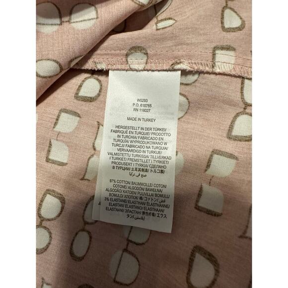 Boden Lunette Dress Size 4 Button Down Tie Sash Pockets Glasses Whimsical Pink - Picture 5 of 6